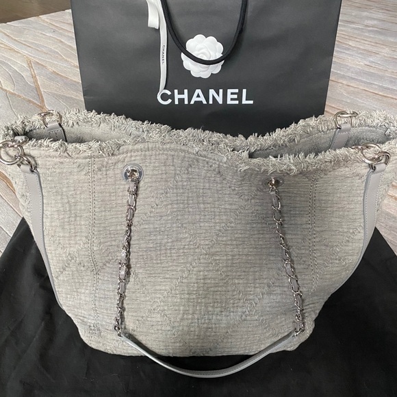 chanel double face bag